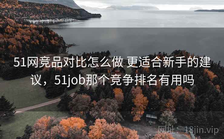 51网竞品对比怎么做 更适合新手的建议，51job那个竞争排名有用吗