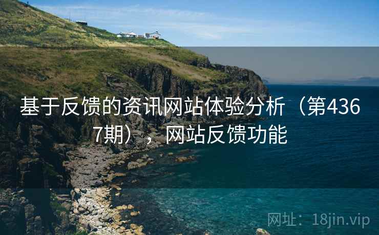 基于反馈的资讯网站体验分析（第4367期），网站反馈功能